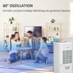 Mobilus 3 viename oro aušintuvas su laikmačiu