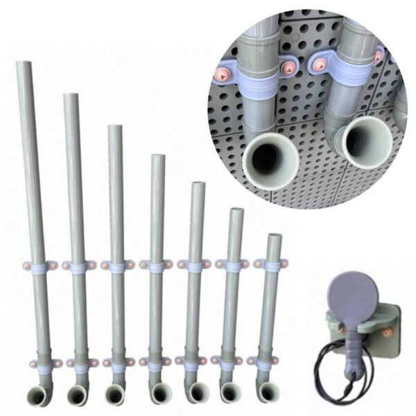 Moduliniai garso vamzdžiai su lazdelėmis