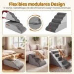 Moduliniai penkiapakopiai laipteliai gyvūnams (Pilka) – Paveikslėlis 3