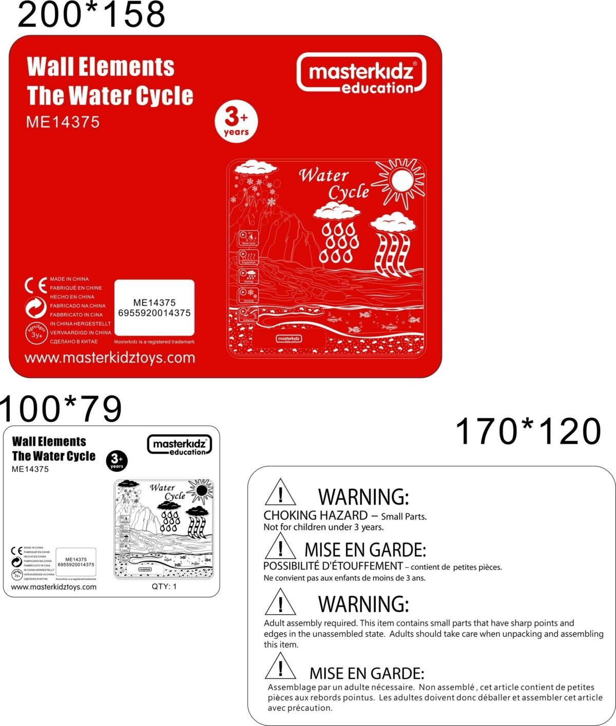 Montessori vandens apytakos demonstracinė lenta – Paveikslėlis 20