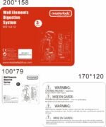 Montessori edukacinė lenta virškinimo sistemos pažinimui su šviečiančiais elementais – Paveikslėlis 7