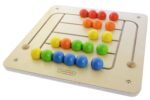 Montessori lavinamoji lenta su karoliukų labirintu – Paveikslėlis 12