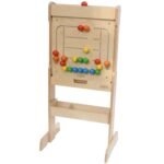 Montessori lavinamoji lenta su karoliukų labirintu – Paveikslėlis 7
