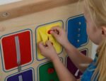 Montessori medinė lenta užsegimams – Paveikslėlis 5