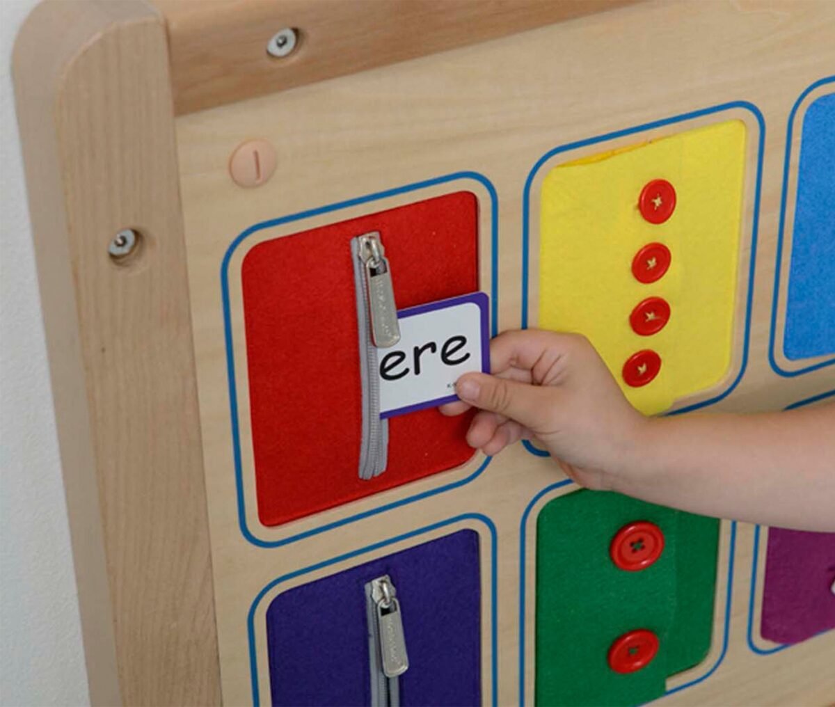 Montessori medinė lenta užsegimams – Paveikslėlis 6