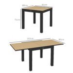 Oro sąlygoms atsparus ištiesiamas lauko stalas – Paveikslėlis 3