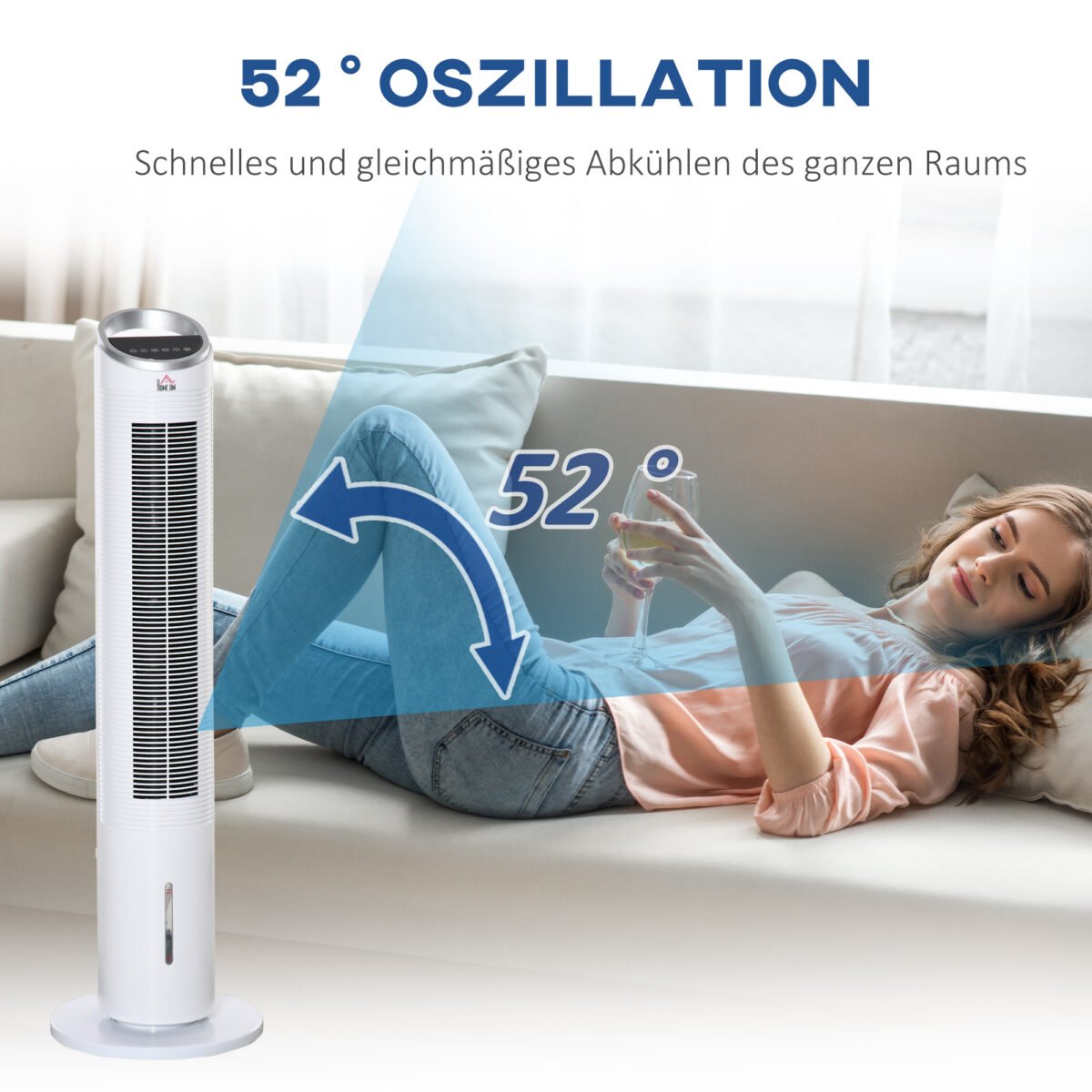 Oro vėsintuvas su drėkinimu ir nuotolinio valdymo pulteliu – Paveikslėlis 8