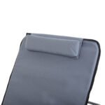 Paplūdimio gultas su 5 padėčių reguliuojamu atlošu ir transportavimo krepšiu – Paveikslėlis 9