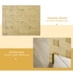 Paraventas su pynimu bangų raštu 4 dalių – Paveikslėlis 6