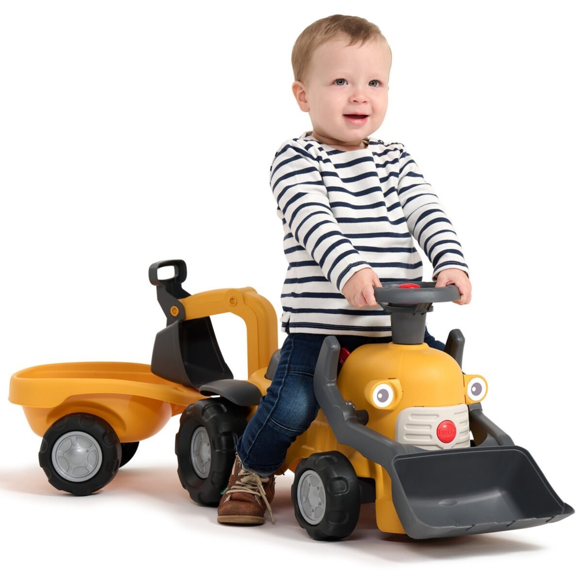 Paspiriamas ekskavatorius-stumdukas su priekaba – Paveikslėlis 2