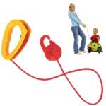 Paspiriamojo automobilio reguliuojama vilkimo virvė