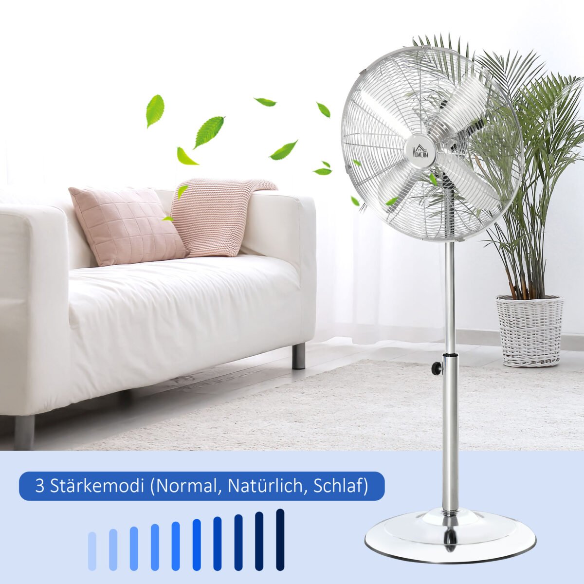 Pastatomas ventiliatorius su reguliuojamu aukščiu ir 3 greičiais – Paveikslėlis 4