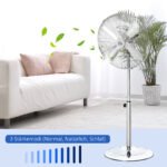 Pastatomas ventiliatorius su reguliuojamu aukščiu ir 3 greičiais – Paveikslėlis 4