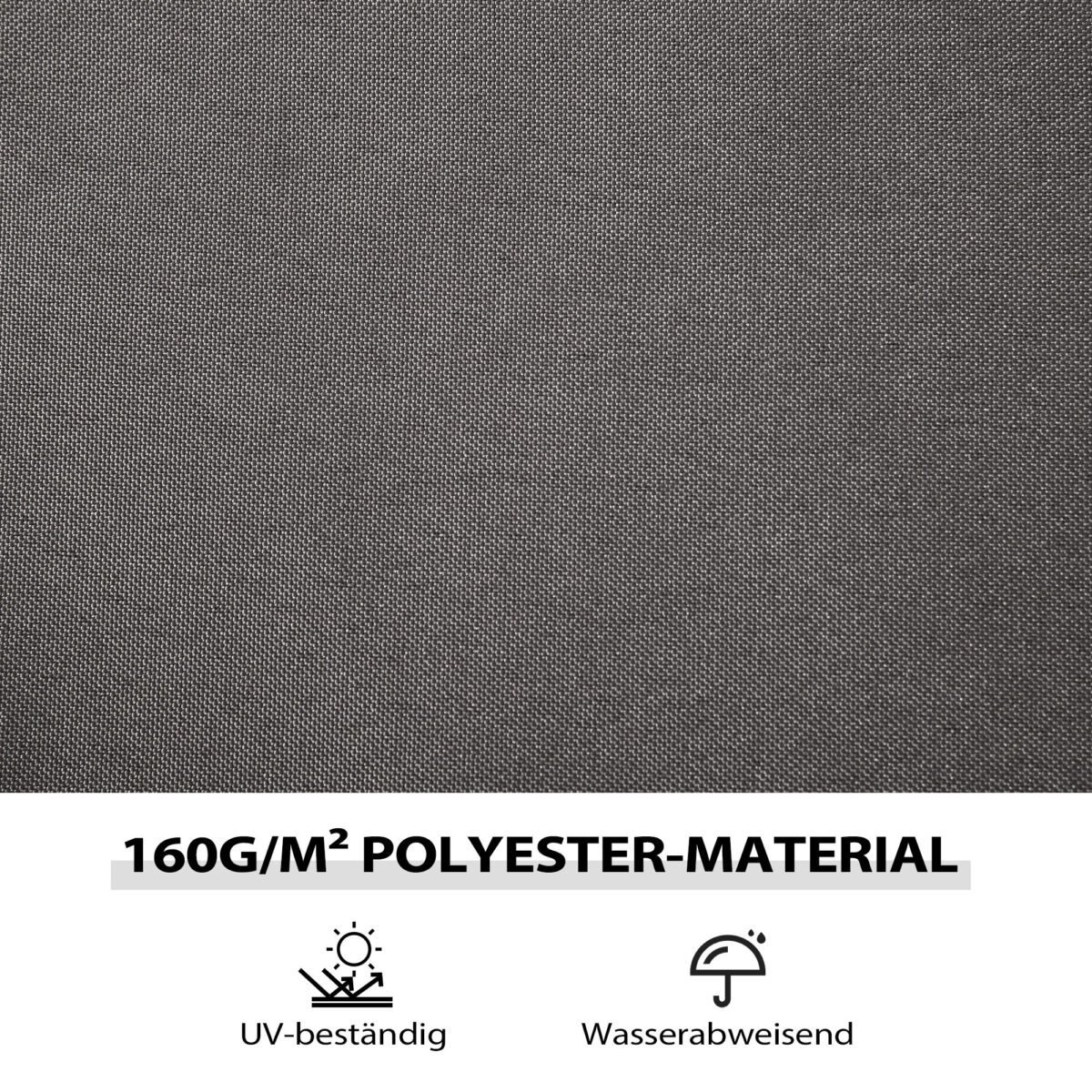 Paviliono šoninių sienelių komplektas su langais ir užtrauktukais 3x3 m – Paveikslėlis 5