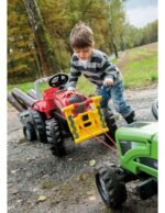 ROLLY TOYS pedalinis traktorius su priekaba Junior – Paveikslėlis 3