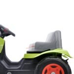 Pedalinis traktorius su priekaba ir atsidaranciu variklio dangciu 5
