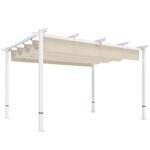 Pergola 3 x 4 m su stumdomu stogu ir UV30+ apsauga
