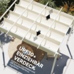 Pergola 3 x 4 m su stumdomu stogu ir UV30+ apsauga – Paveikslėlis 4