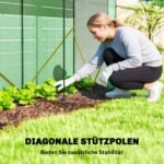 Plėvelinis šiltnamis su plieniniu rėmu ir užritinamomis durimis – Paveikslėlis 4