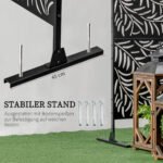 Plieninė lauko privatumo užtvara, atspari oro sąlygoms – Paveikslėlis 5