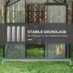 Polikarbonatinis šiltnamis su reguliuojamu stogo langu – Paveikslėlis 5