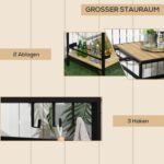 Pramoninio stiliaus lauko baro vežimėlis – Paveikslėlis 4
