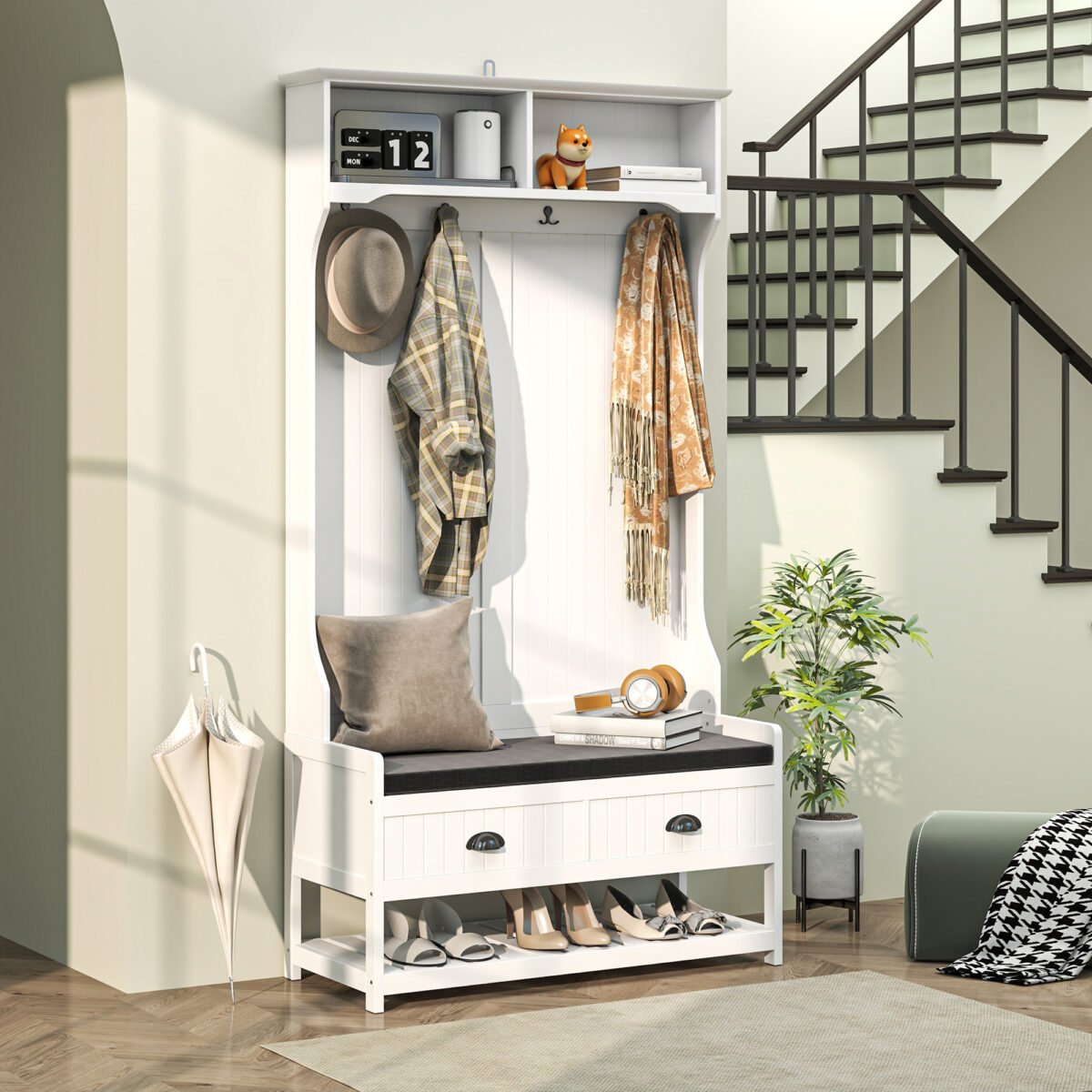 Daugiafunkcinė prieškambario kabykla su suoliuku – Paveikslėlis 2
