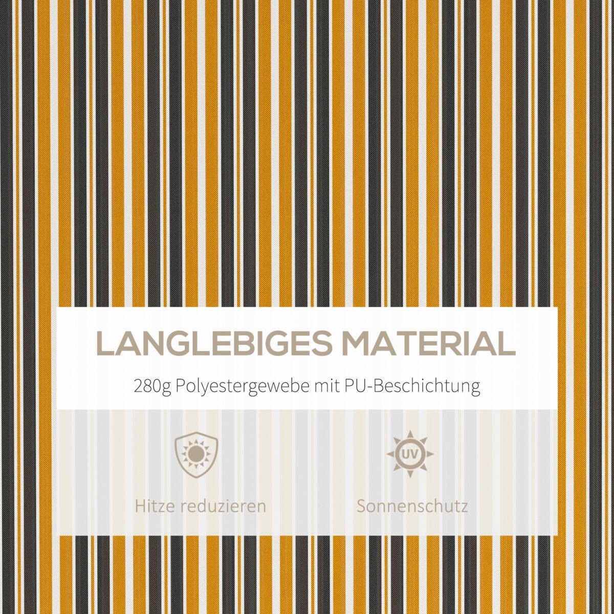 Rankinio valdymo markizė su reguliuojamu pasvirimo kampu, 3,5 x 2,5 m – Paveikslėlis 4