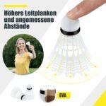 Reguliuojamo aukščio badmintono tinklas su stovu ir transportavimo krepšiu (Geltona) – Paveikslėlis 4