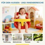 Reguliuojamos vaikiškos sūpuoklės su atlošu ir apsauginiu barjeru – Paveikslėlis 6