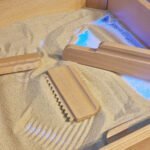 Šviesos stalas piešimui su smėliu ir priedais – Paveikslėlis 6