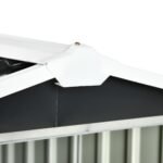 Robotinės vejapjovės garažas atsparus rūdims 86 x 100 x 63 cm – Paveikslėlis 7