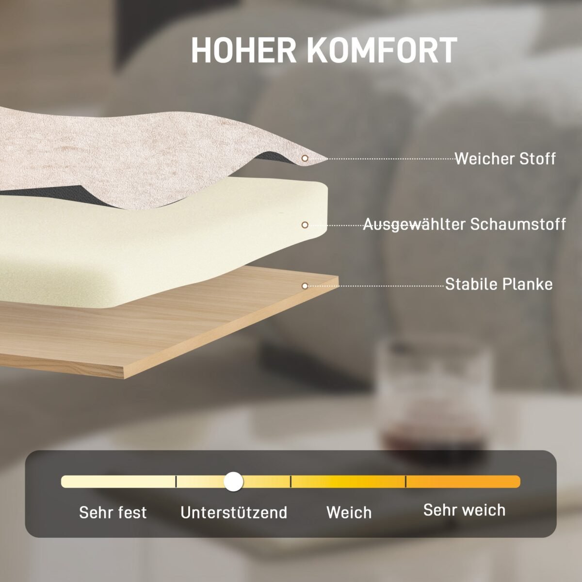 Šenilinis akcentinis fotelis su medžio masyvo rėmu – Paveikslėlis 5