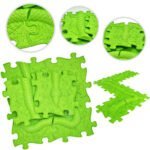 Sensorinis ortopedinis kilimėlis-dėlionė gyvatė 6 dalių – Paveikslėlis 4