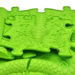 Sensorinis ortopedinis kilimėlis-dėlionė gyvatė 6 dalių