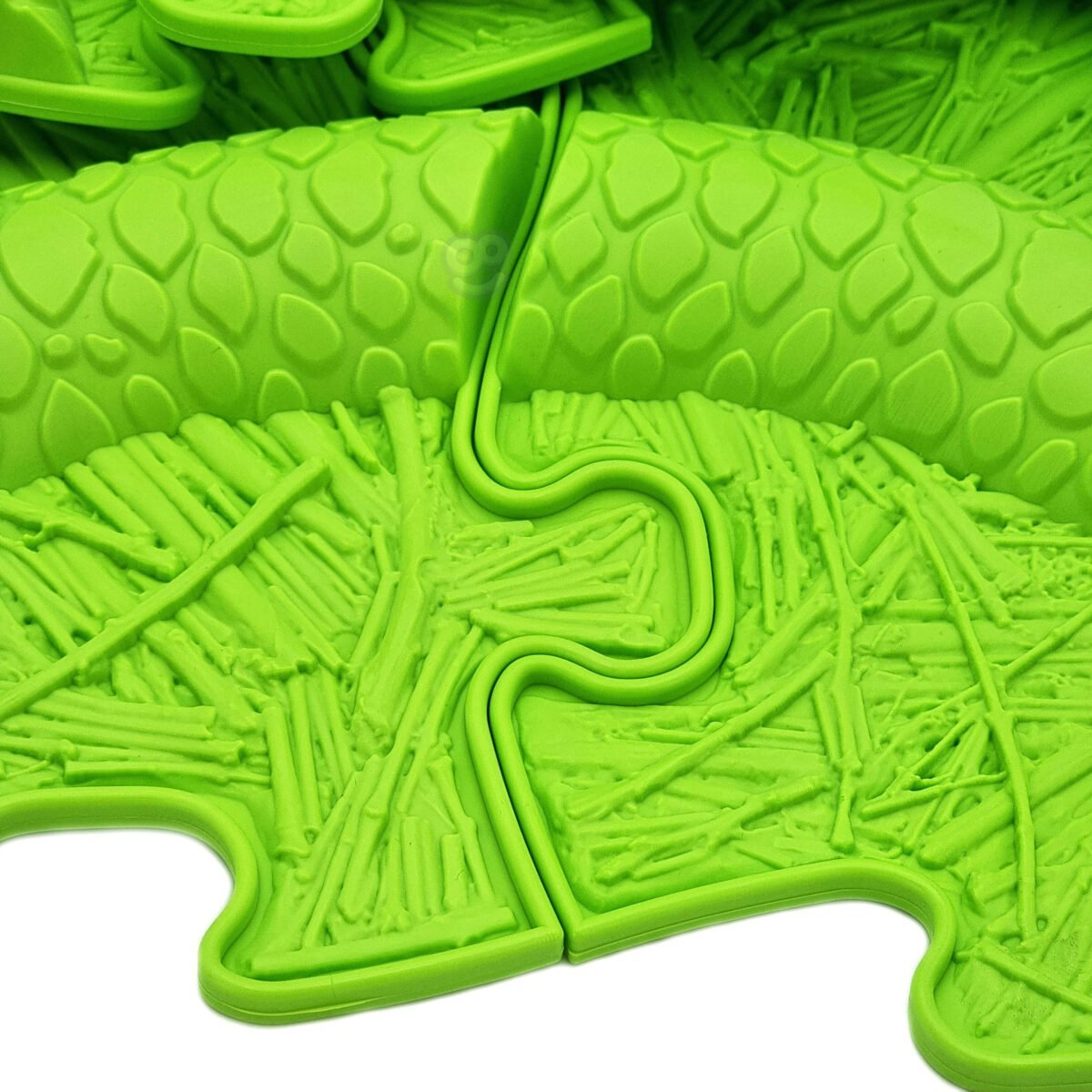 Sensorinis ortopedinis kilimėlis-dėlionė gyvatė 6 dalių – Paveikslėlis 7