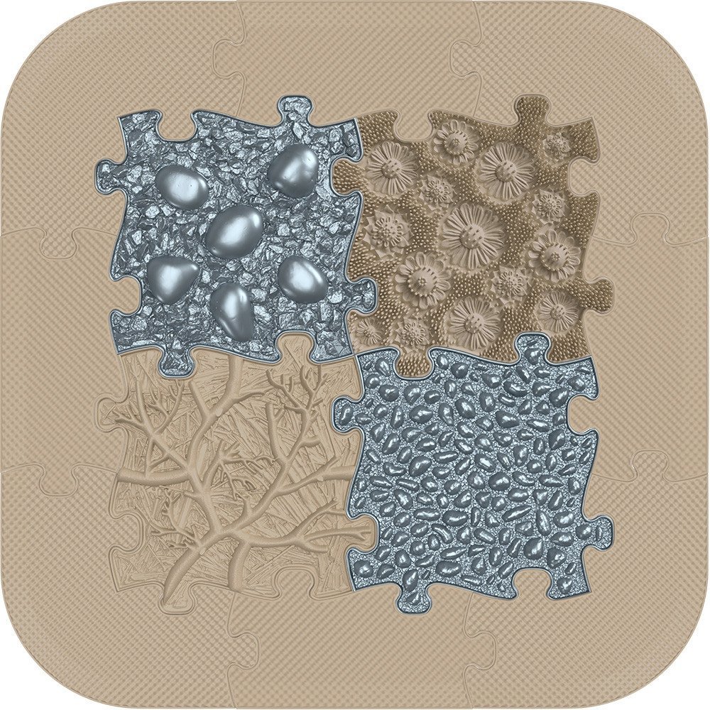 Sensorinių ortopedinių pėdų masažo kilimėlių rinkinys