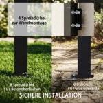 Sieninė grilio pavėsinė su UV apsauga 50% 2,44 x 1,48 m – Paveikslėlis 7