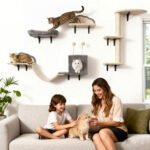 Sieninis modulinis kačių laipiojimo ir draskymo komplektas – Paveikslėlis 2