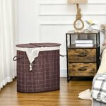 Skalbinių krepšys su 2 skyriais ir 100 l talpos – Paveikslėlis 2