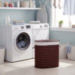 Skalbinių krepšys su 2 skyriais ir 100 l talpos – Paveikslėlis 8