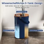 Šluostės ir kibiro 3 kamerų sistema su išgręžimo funkcija (Mėlyna) – Paveikslėlis 3