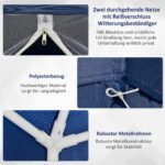 Sodo paviljonas su tinkleliu nuo uodų 3x3 m – Paveikslėlis 5