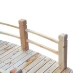 Sodo tiltas iš eglės medienos su turėklais iki 180 kg – Paveikslėlis 7
