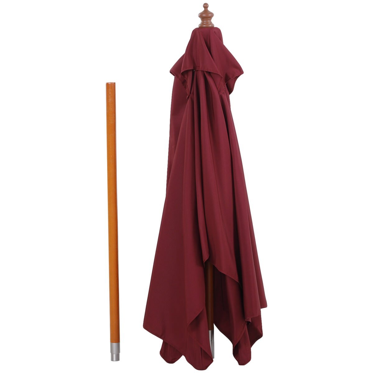 Stačiakampis sodo skėtis su 3 padėčių pasvirimo mechanizmu – Paveikslėlis 7