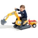 Statybų ekskavatorius su priekaba ir priedais – Paveikslėlis 14