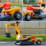 Statybų ekskavatorius su priekaba ir priedais – Paveikslėlis 7