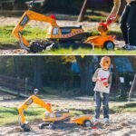 Statybų ekskavatorius su priekaba ir priedais – Paveikslėlis 9