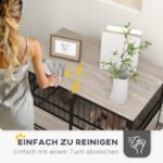 Tvirtas šunų narvas-baldas dideliems šunims – Paveikslėlis 7