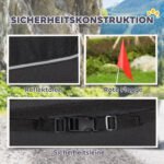 Sulankstoma dviračio priekaba šunims iki 20 kg – Paveikslėlis 8